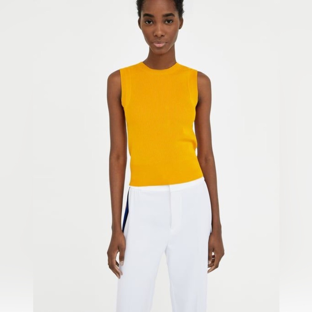 Zara Knit Tank Top NWT